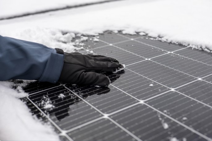 як збільшити вироблення електроенергії сонячними панелями взимку